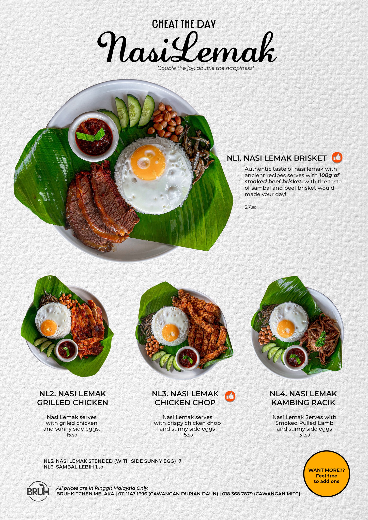 Bruh Kitchen Melaka Anda Perlu Tahu! Makan Lokal