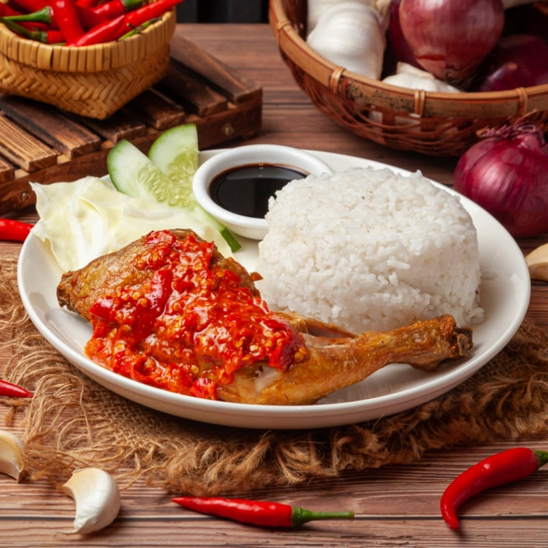 tempat ayam gepuk sedap